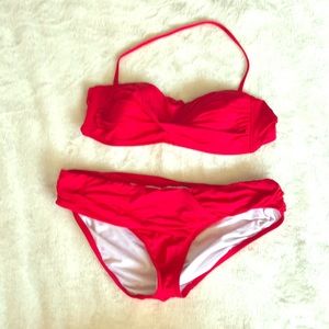 Red bikini